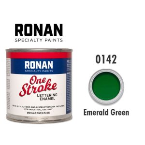 Photo: Emerald Green 0142 - Ronan One Stroke Paints 237ml(1/2 Pint/8 fl oz)