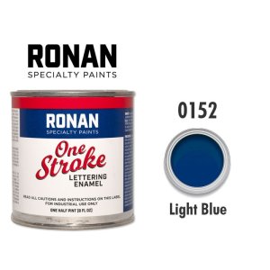 Photo: Light Blue 0152 - Ronan One Stroke Paints 237ml(1/2 Pint/8 fl oz)
