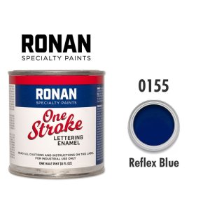 Photo: Reflex Blue 0155 - Ronan One Stroke Paints 237ml(1/2 Pint/8 fl oz)