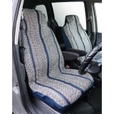 Photo: Saddleman Bucket Seat Cover Blue