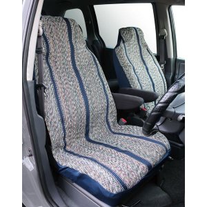 Photo: Saddleman Bucket Seat Cover Blue