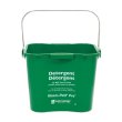 Photo1: San Jamar Kleen Pail Detergent Bucket 6 Quarts (1)
