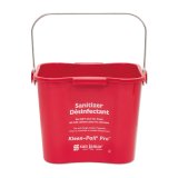 Photo: San Jamar Kleen Pail Sanitizer Bucket 6 Quarts