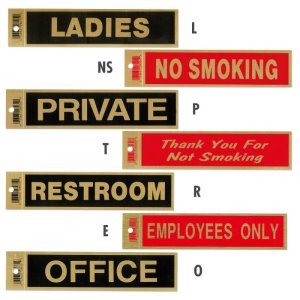 Photo: 2inch x 8inch Metal Sign Sticker