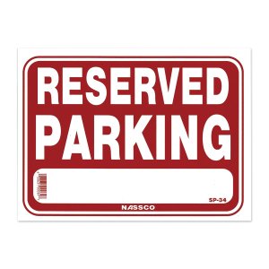 Photo: RESERVED PARKING