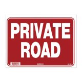 Photo: PRIVATE ROAD