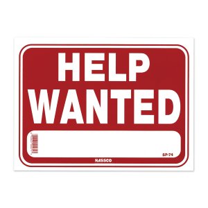 Photo: HELP WANTED