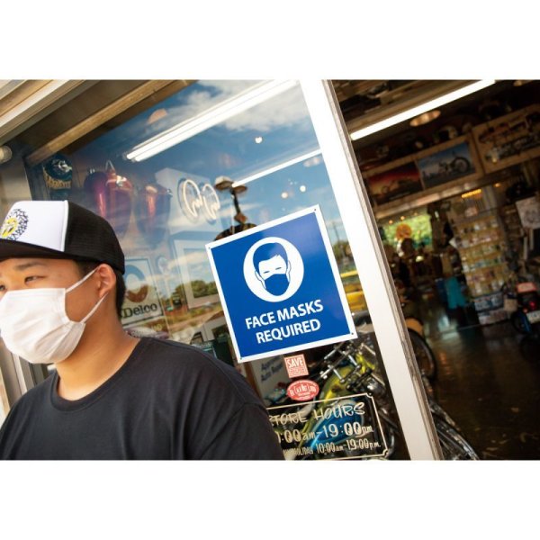 Photo1: Face Masks Required Sign (1)