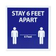 Photo2: Stay 6 Feet Apart Sign (2)