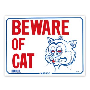 Photo: BEWARE OF CAT
