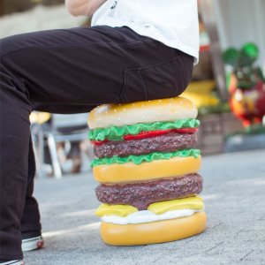Photo: Hamburger Stool