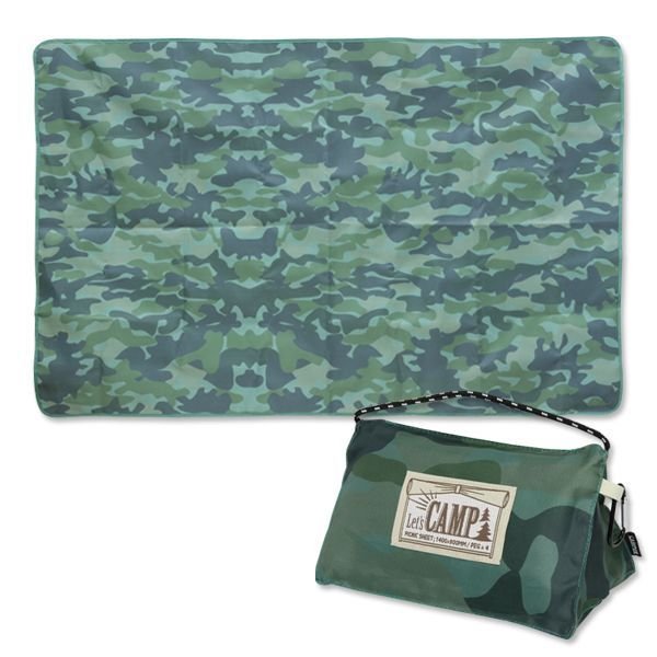 Photo1: Camper Tent Leisure Sheet Camouflage (1)