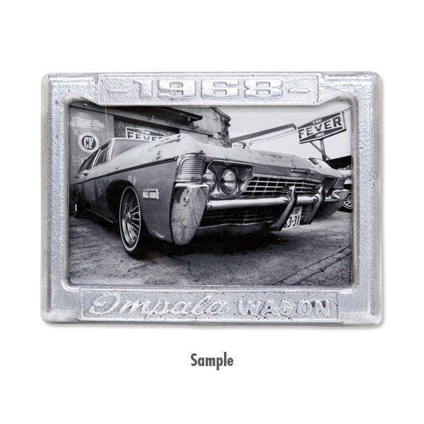 Photo6: Sand Casted "Custom Made" Picture Frame (6)