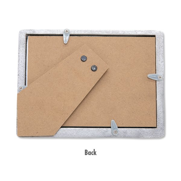 Photo3: Sand Casted "Custom Made" Picture Frame (3)