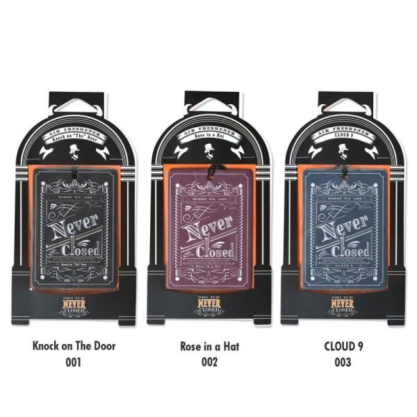 Photo3: SORRY WE'RE Never CLOSED Air Freshener (3)