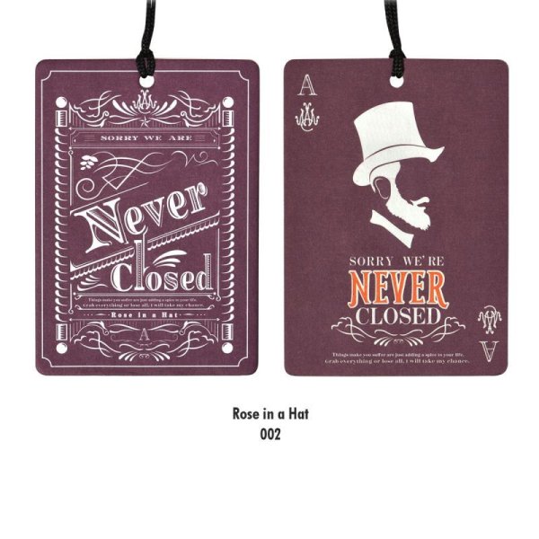 Photo5: SORRY WE'RE Never CLOSED Air Freshener (5)