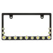 Photo1: Raised Daisy License Plate Frame (1)