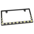 Photo2: Raised Daisy License Plate Frame (2)