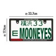 Photo5: Raised WARNING Security GPS TRACKING SYSTEM License Plate Frame (Slim Type) (5)