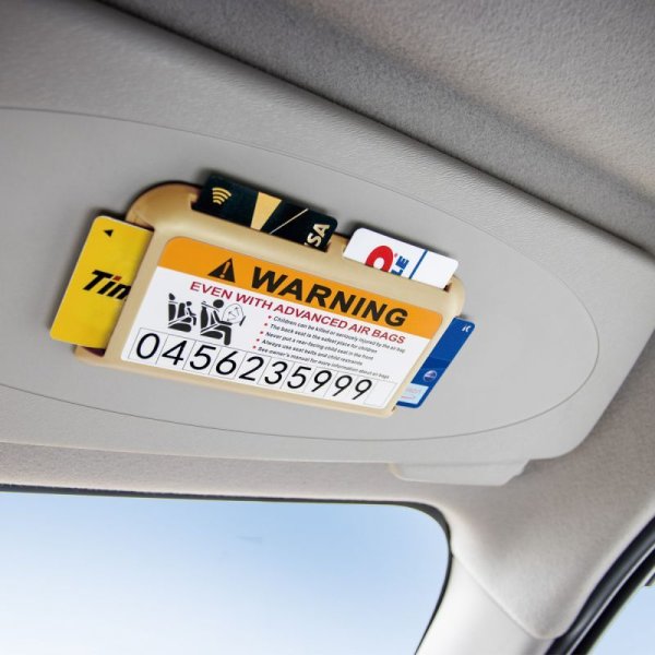 Photo1: USV Caution Card Holder (1)