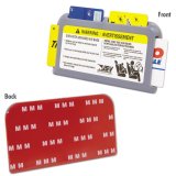 Photo: USV Caution Flat Card Holder