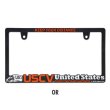 Photo3: Raised USCV Logo License Plate Frame for JPN size (3)