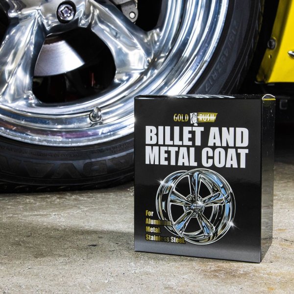 Photo1: GOLD RUSH Billet & Metal Coat (1)