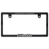 Photo: Raised TRUST GReddy Logo License Plate Frame (Chrome) JPN size