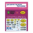 Photo2: 1/64 Diecast Car Decals FLAT 4 Assort (2)