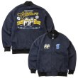 Photo3: YOKOHAMA DeNA BAYSTARS x MOONEYES 2025 Varsity Jacket (3)