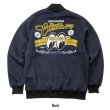 Photo4: YOKOHAMA DeNA BAYSTARS x MOONEYES 2025 Varsity Jacket (4)