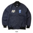 Photo5: YOKOHAMA DeNA BAYSTARS x MOONEYES 2025 Varsity Jacket (5)