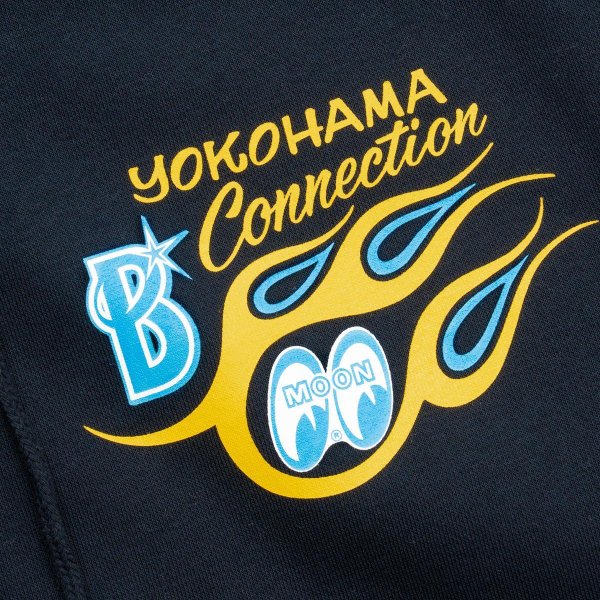 Photo10: YOKOHAMA DeNA BAYSTARS x MOONEYES 2026 Zip Hoodie (10)