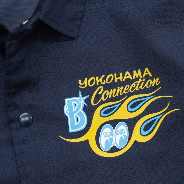 Photo9: YOKOHAMA DeNA BAYSTARS x MOONEYES 2026 Coach Jacket (9)