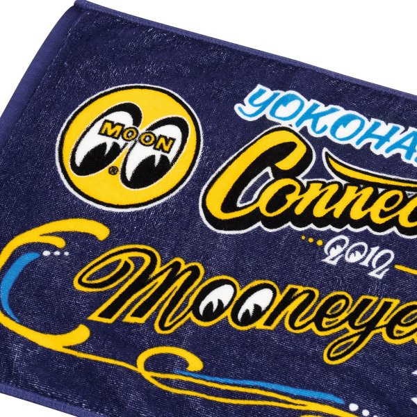 Photo3: YOKOHAMA DeNA BAYSTARS x MOONEYES 2026 Face Towel (3)