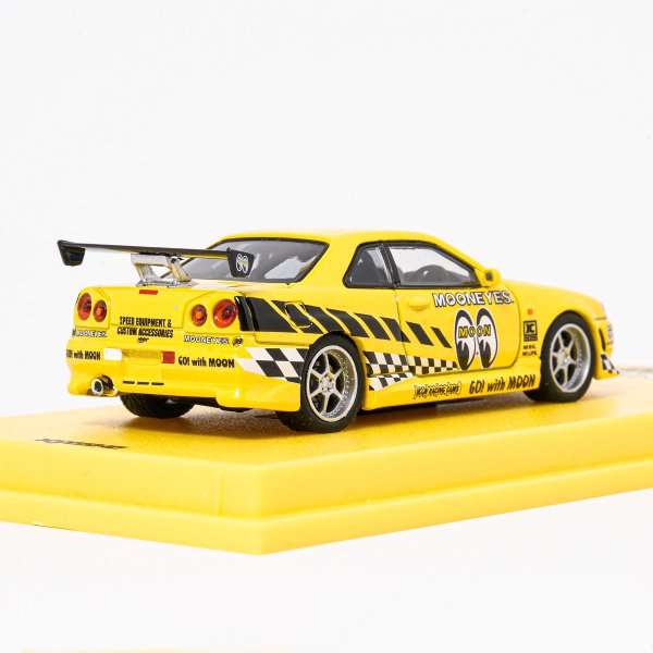 Photo5: 【KYOSHO/MOTN】Nissan Skyline GT-R (R34) MOONEYES 2 (5)