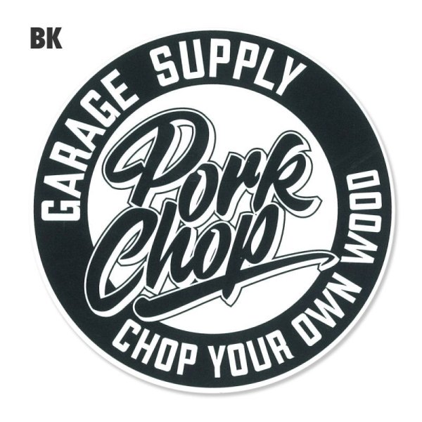 Photo3: PORKCHOP Script Sticker (3)