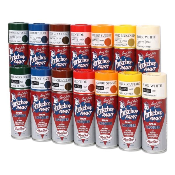 Photo2: PORKCHOP Paint Lacquer Spray Gloss (2)
