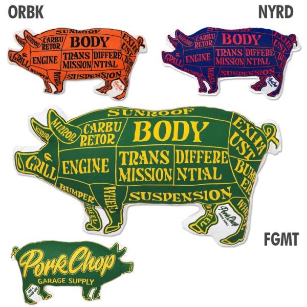 Photo1: PORKCHOP Cushion (1)