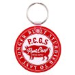 Photo1: PORKCHOP Circle Logo Key Ring (1)