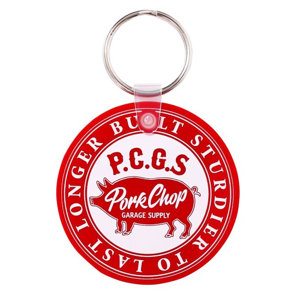 Photo1: PORKCHOP Circle Logo Key Ring (1)
