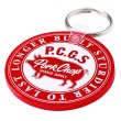 Photo3: PORKCHOP Circle Logo Key Ring (3)