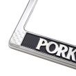 Photo4: Raised PORKCHOP Logo License Plate Frame (4)