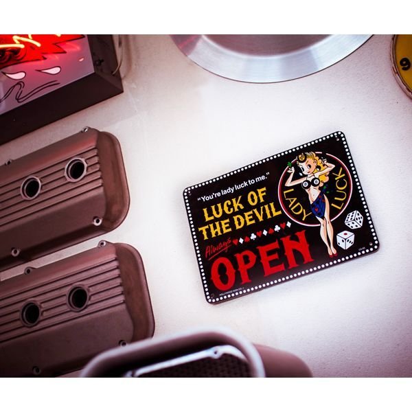 Photo1: Lady Luck Signboard (1)