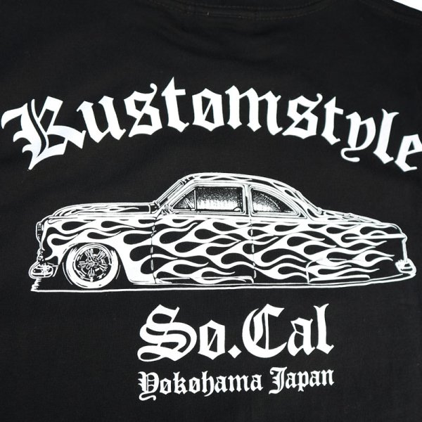 Photo5: KUSTOMSTYLE Black T-shirt (5)