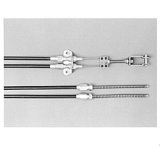 Photo: LOKAR Trans mount Brake Cables Stainless Housing