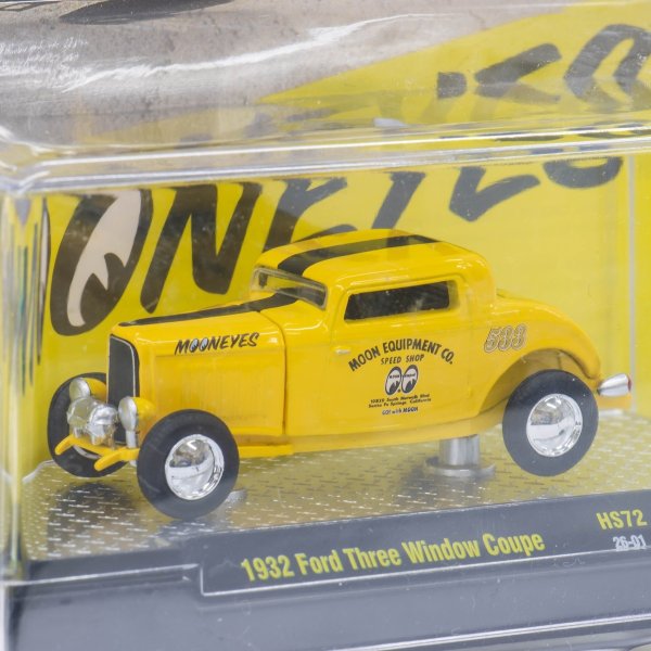 Photo3: 1/64 M2 Machines x MOONEYES 1932 Ford Three Window Coupe (3)