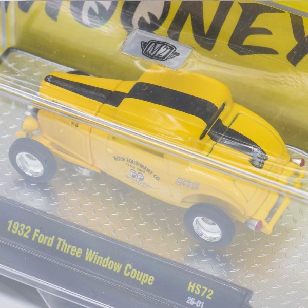 Photo5: 1/64 M2 Machines x MOONEYES 1932 Ford Three Window Coupe (5)