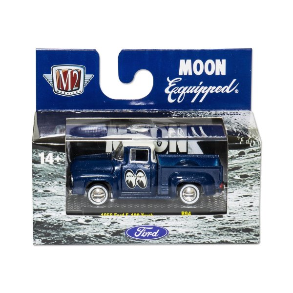 Photo1: M2 Machines x MOONEYES 1/64 1956 Ford F-100 Truck NY (1)