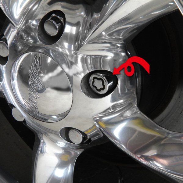 Photo2: Aluminum Lock Nuts Set (2)